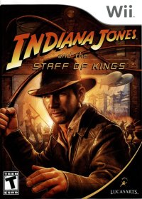 Indiana Jones and the Staff of Kings PAL Wii box art